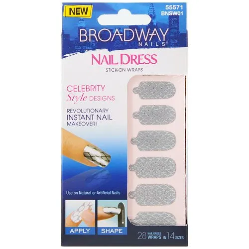 Broadway Nail Dress Stick on Wraps