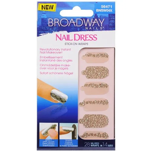 Broadway Nail Dress Stick on Wraps