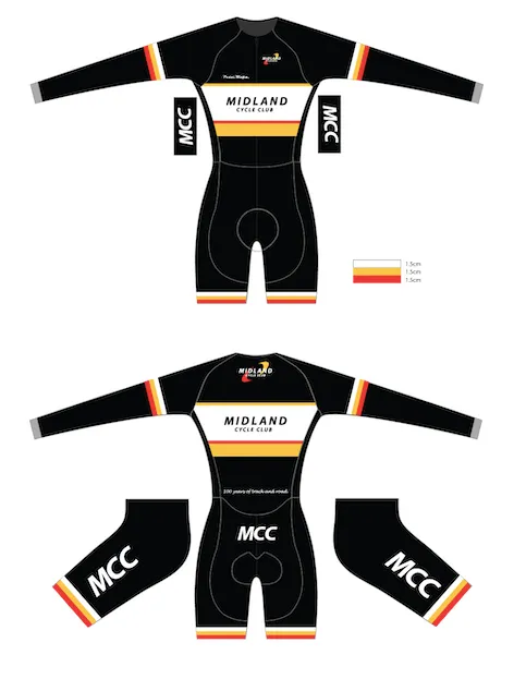 Custom Pro Skinsuit Long Sleeve - Midland CC