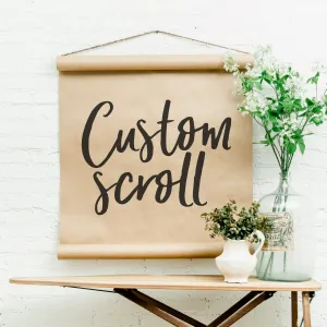 Custom Scroll