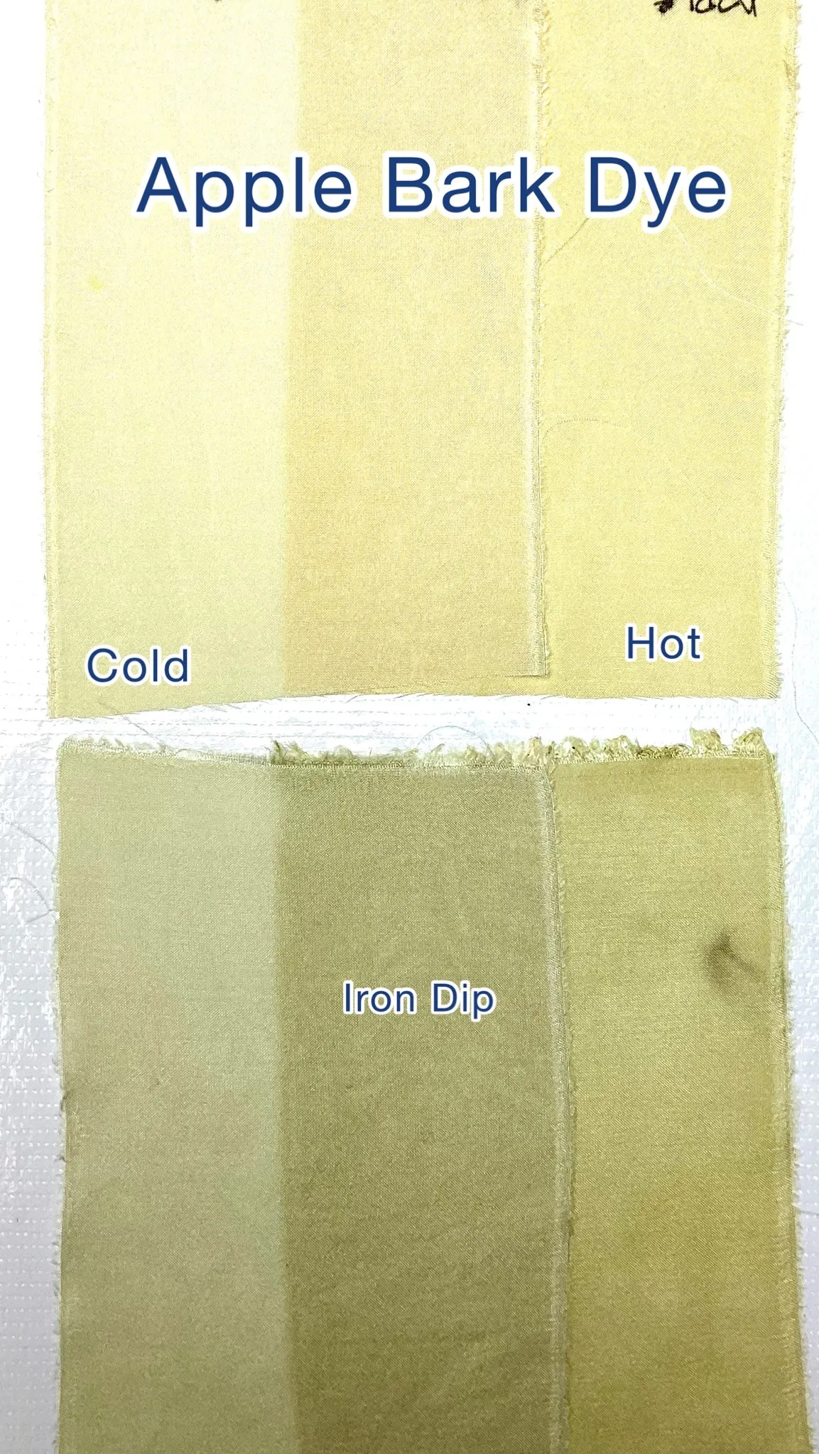 Fruit Tree Bark Dyes