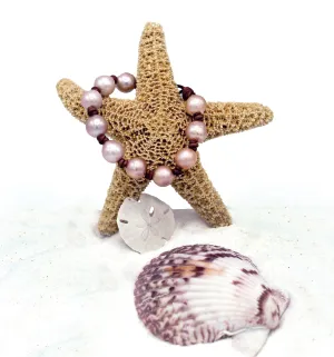 HC Handmade Freshwater Pink Pearl Bracelet-Single