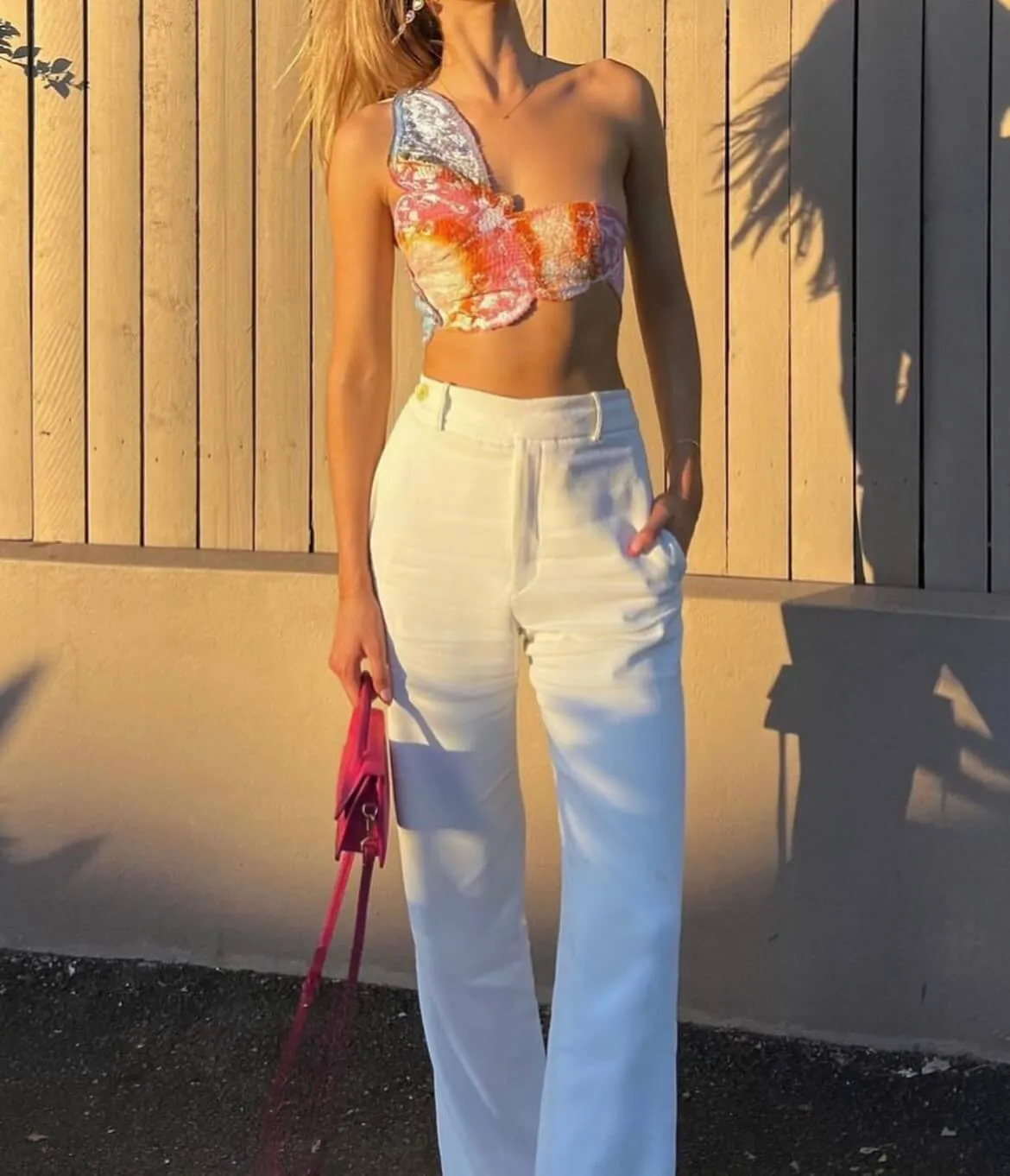 Masha Popova - Butterfly Top in Pink