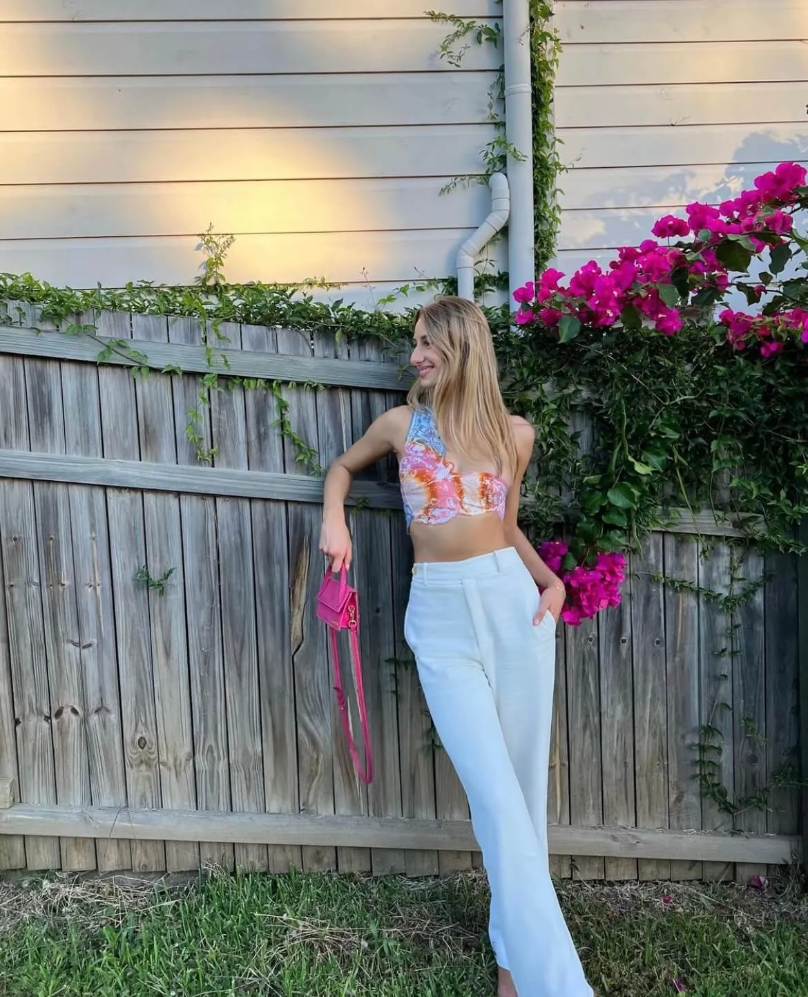 Masha Popova - Butterfly Top in Pink