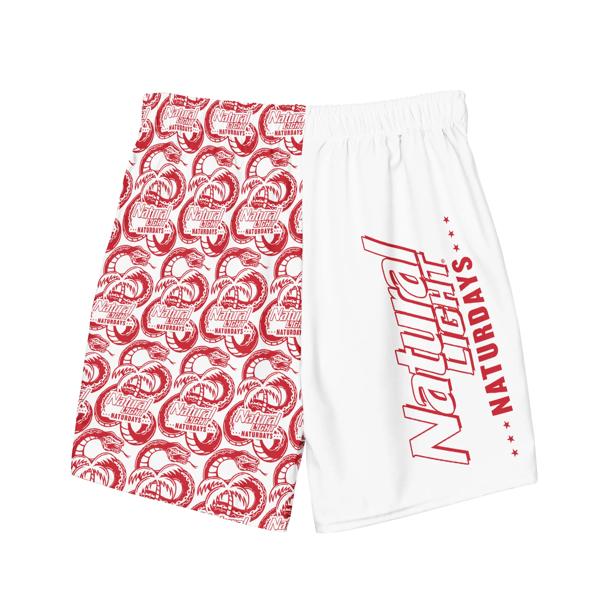 Natural Light Naturdays Palm Tree Snakes Swim Trunks