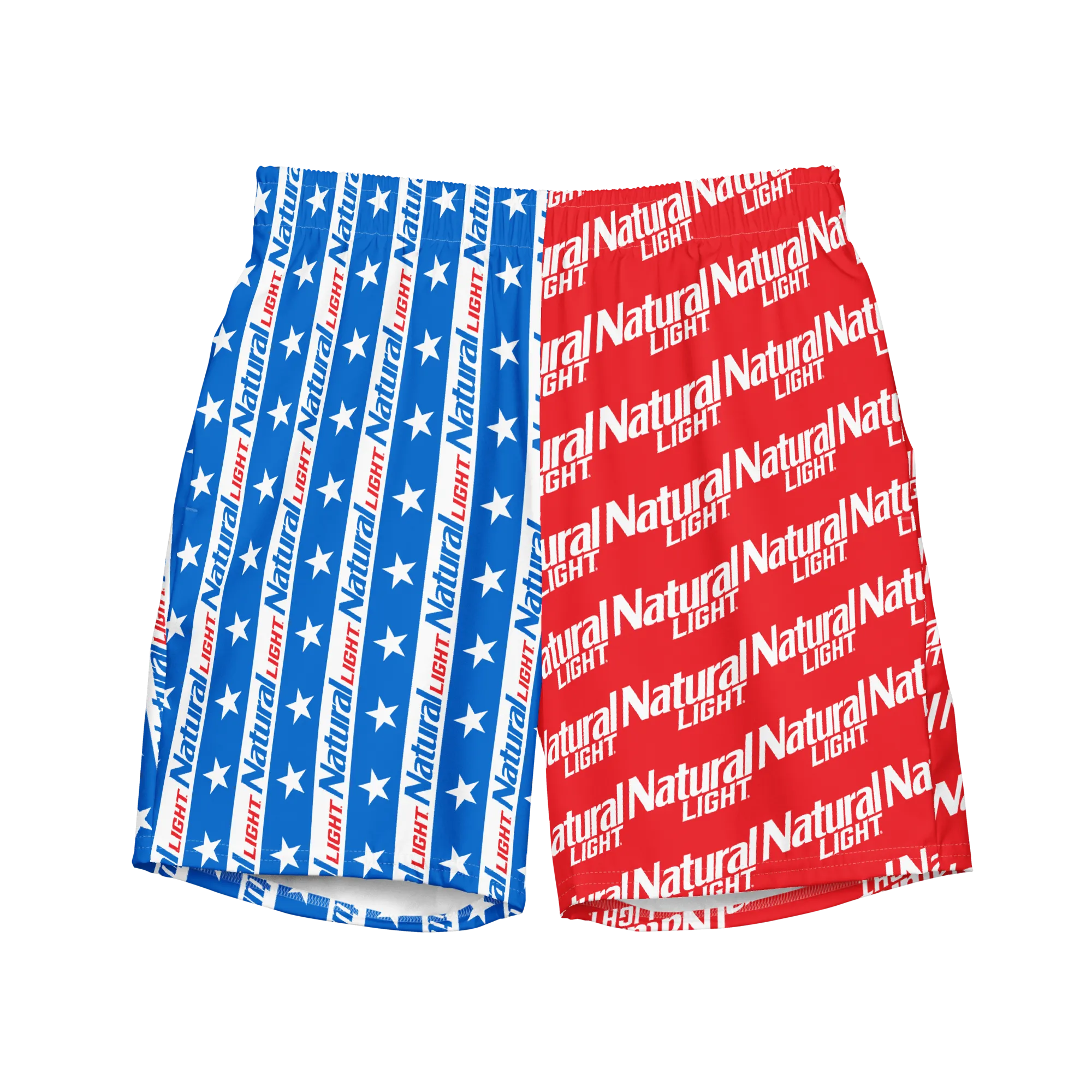 Natural Light USA Swim Trunks
