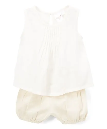 Natural Top and Natural Shorts 2pc. set