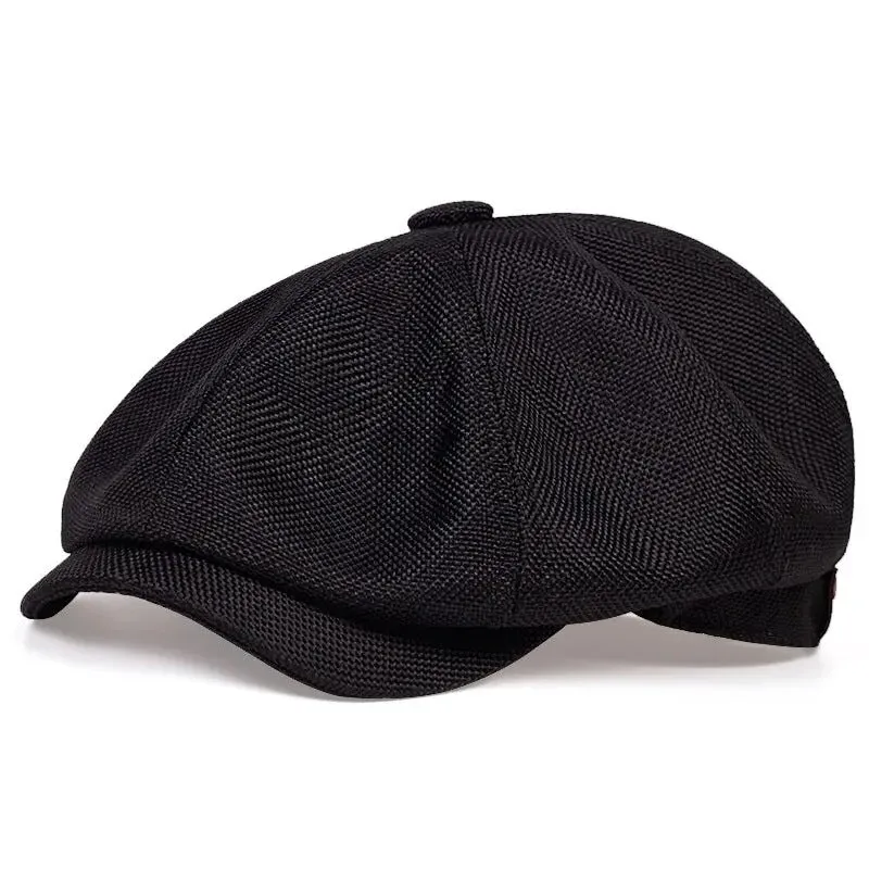 Octagonal hat men's spring and summer