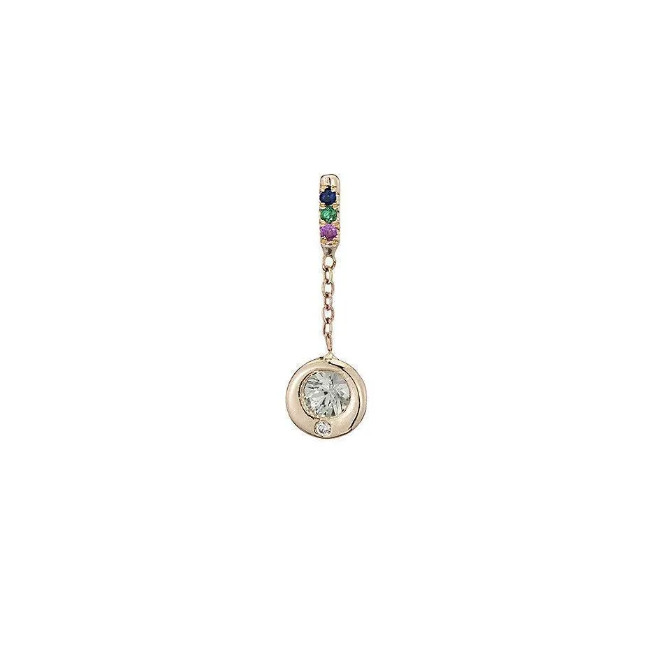 Rainbow Hope Earring (Single)