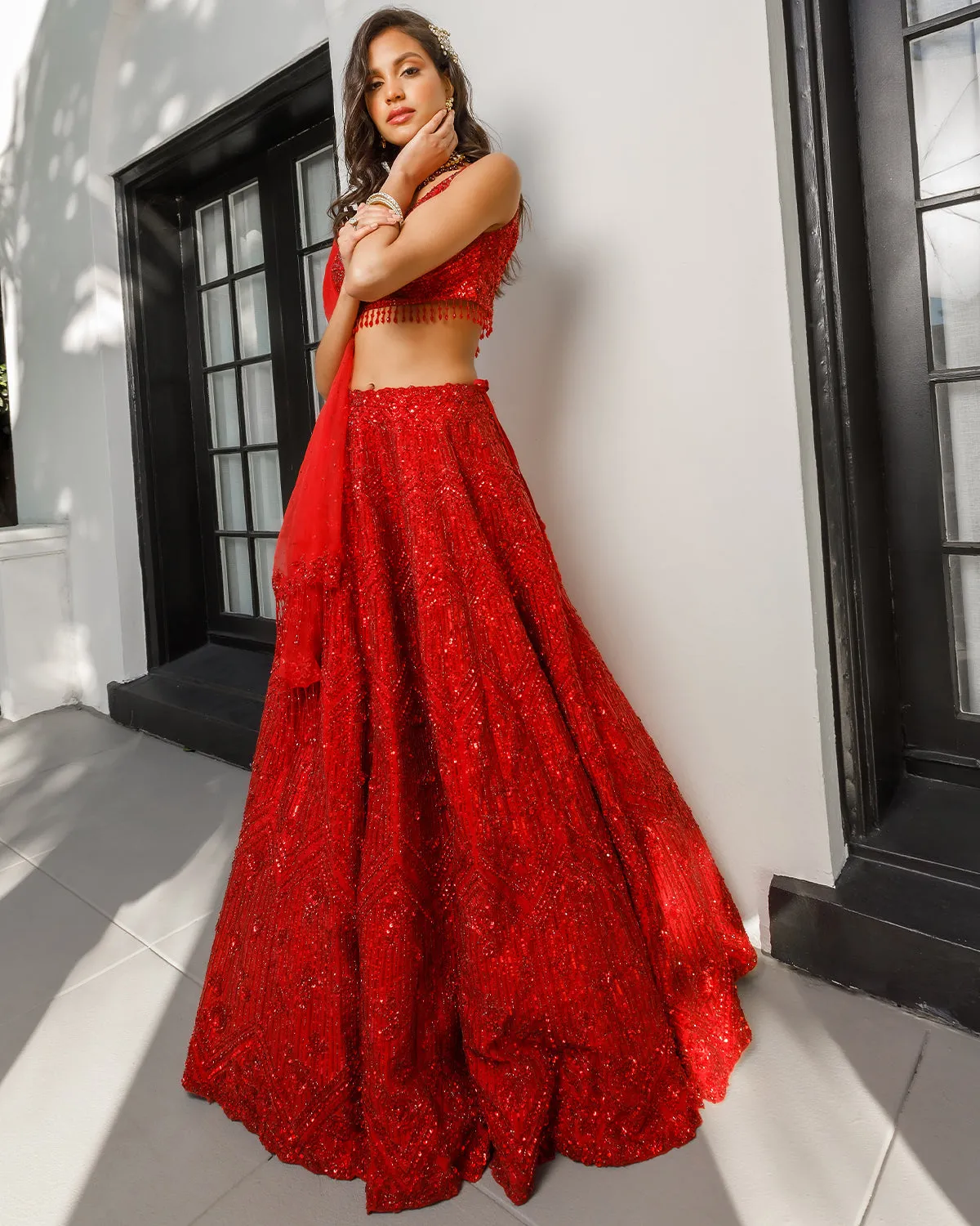 Ruby Lehenga