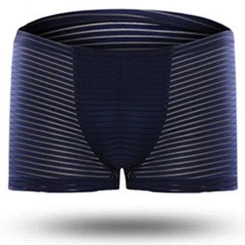 Silky Sheer Striped Boxers