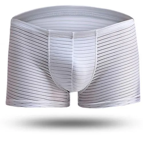 Silky Sheer Striped Boxers