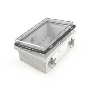 Watertight Enclosure with Hinged and Latching Lid - UL Listed - 5.32” x 7.28” x 3.35"
